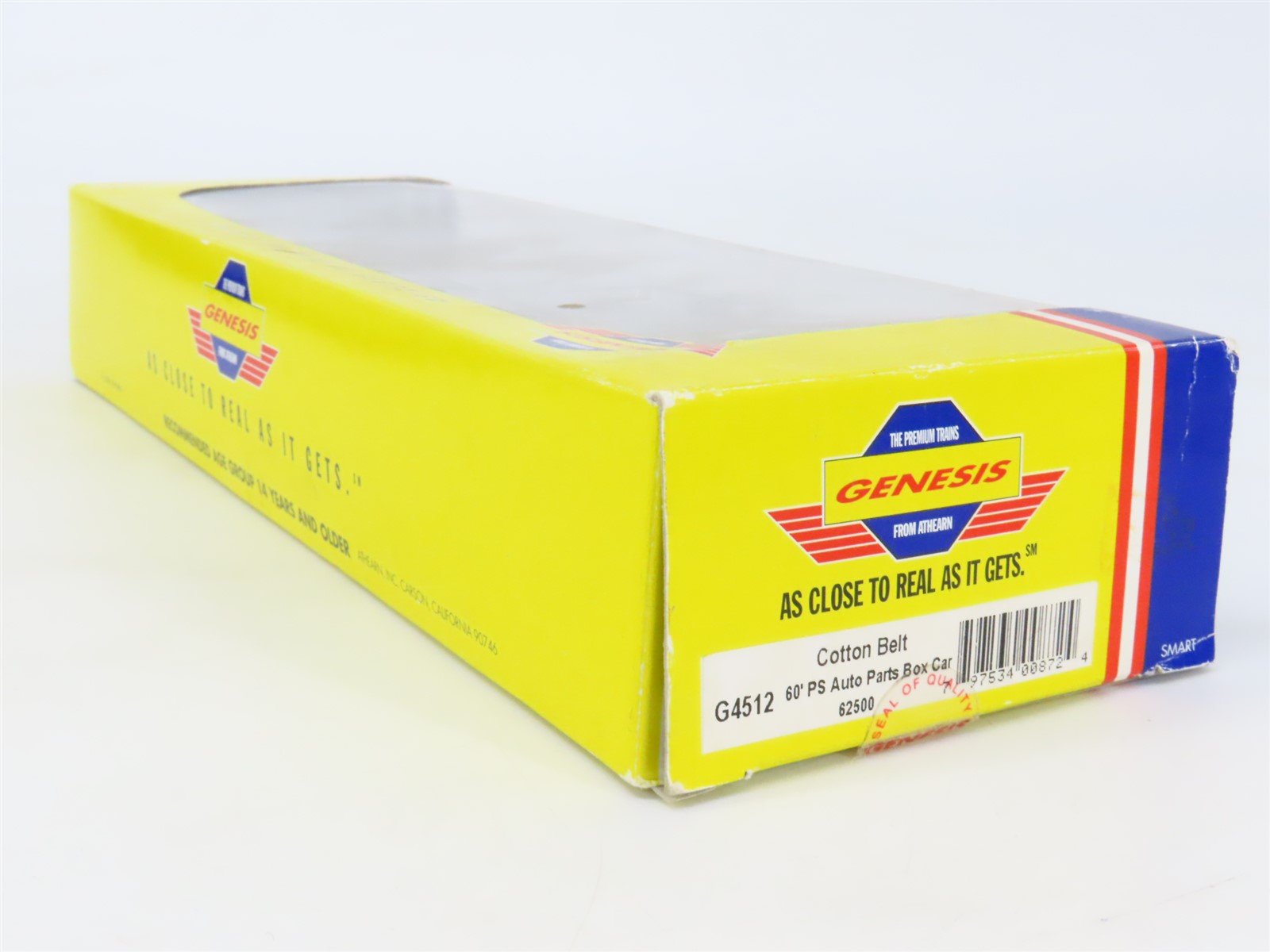 HO Scale Athearn Genesis G4512 SSW Cotton Belt 60' PS Auto Parts Box Car #62500