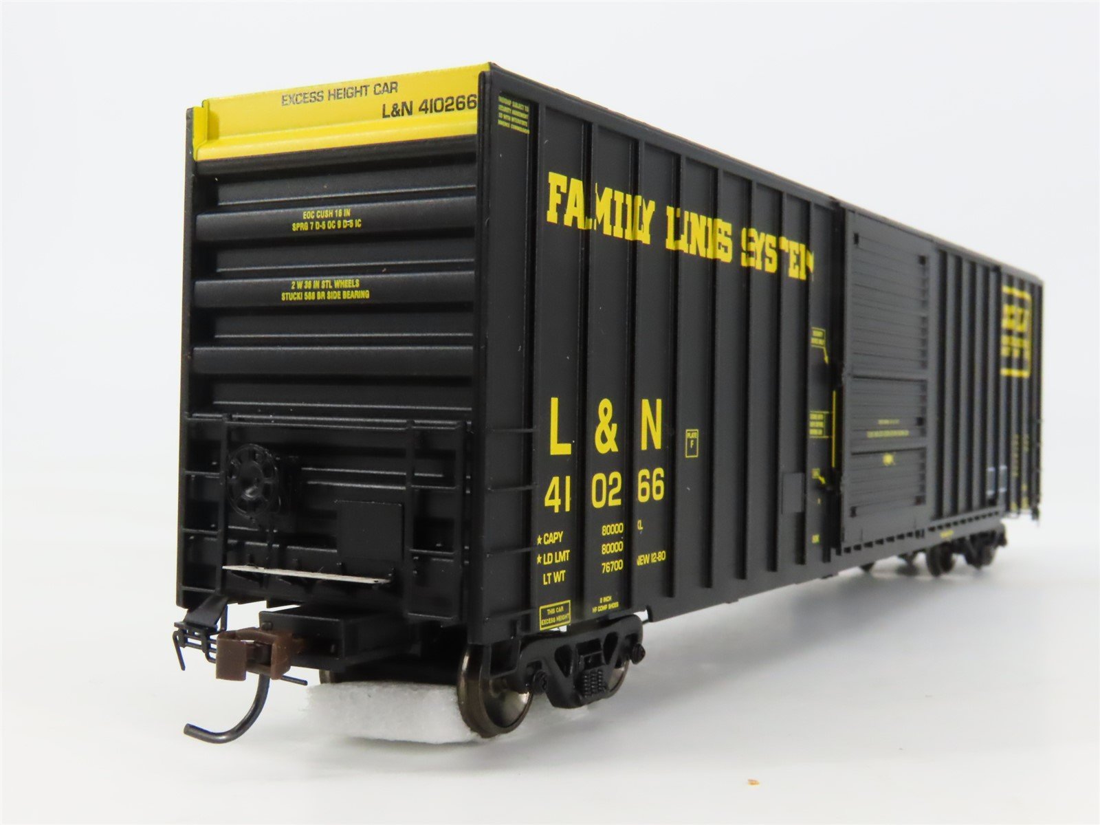 HO Athearn Genesis G4072 SCL/L&N Family Lines 60' Excess Height Box Car #410266