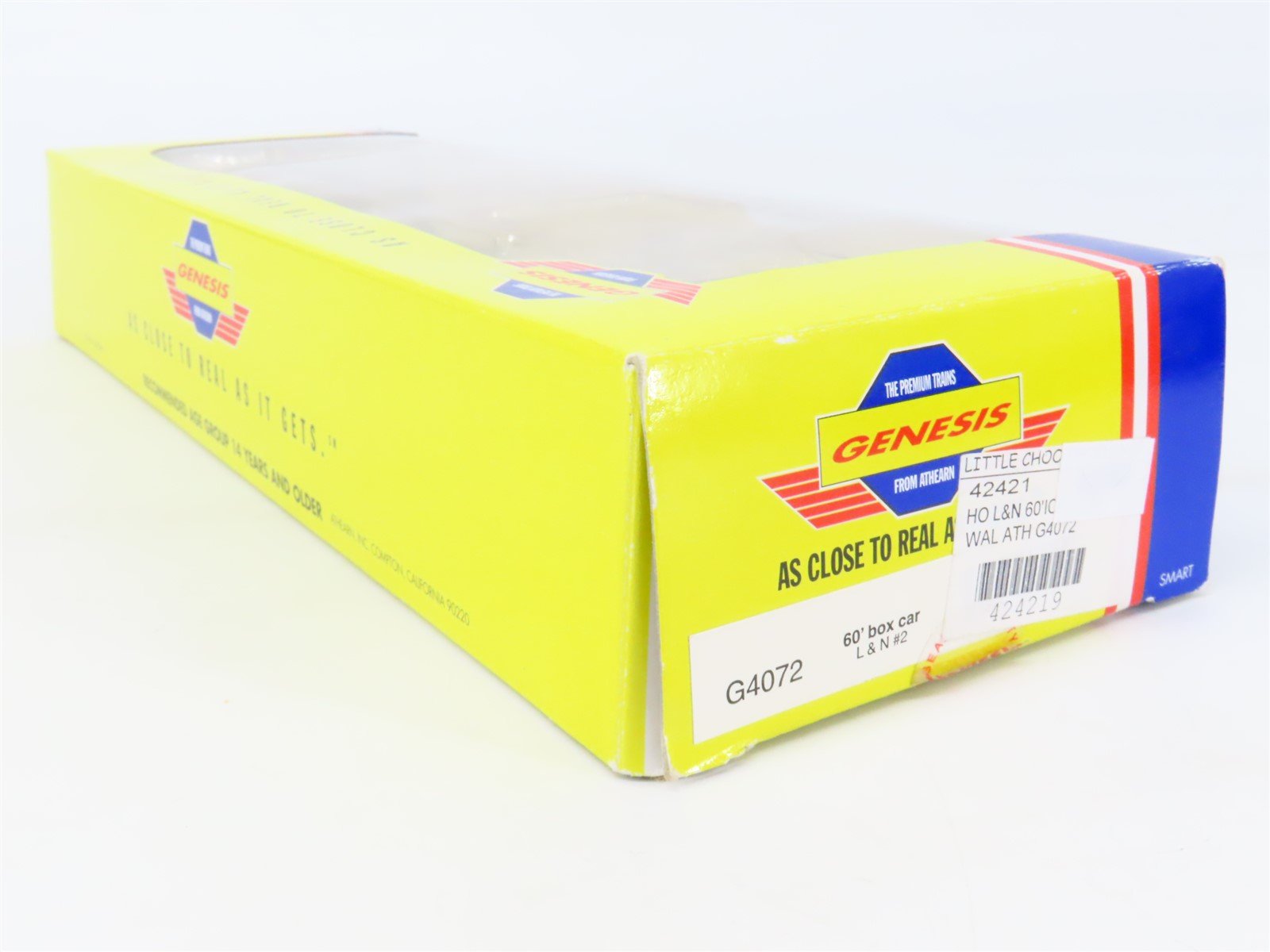 HO Athearn Genesis G4072 SCL/L&N Family Lines 60' Excess Height Box Car #410266