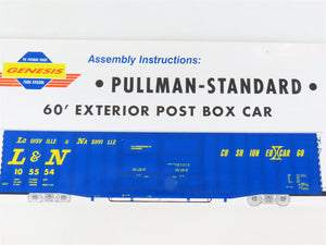 HO Scale Athearn Genesis G4505 L&N 60' PS Auto Parts Box Car #105509