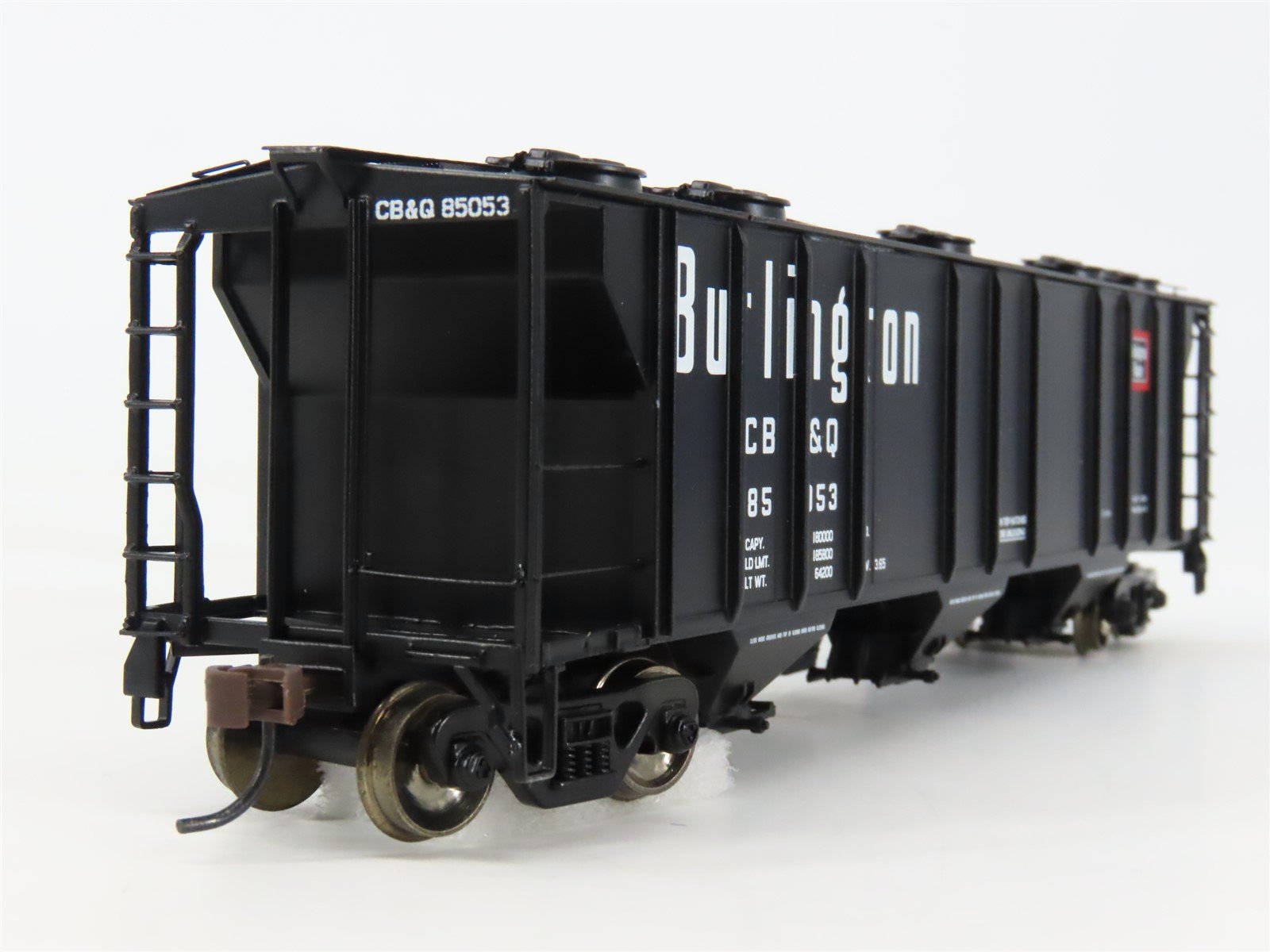 HO Scale Athearn 93756 CB&Q Burlington Route 3-Bay PS 2893 Covered Hopper #85053