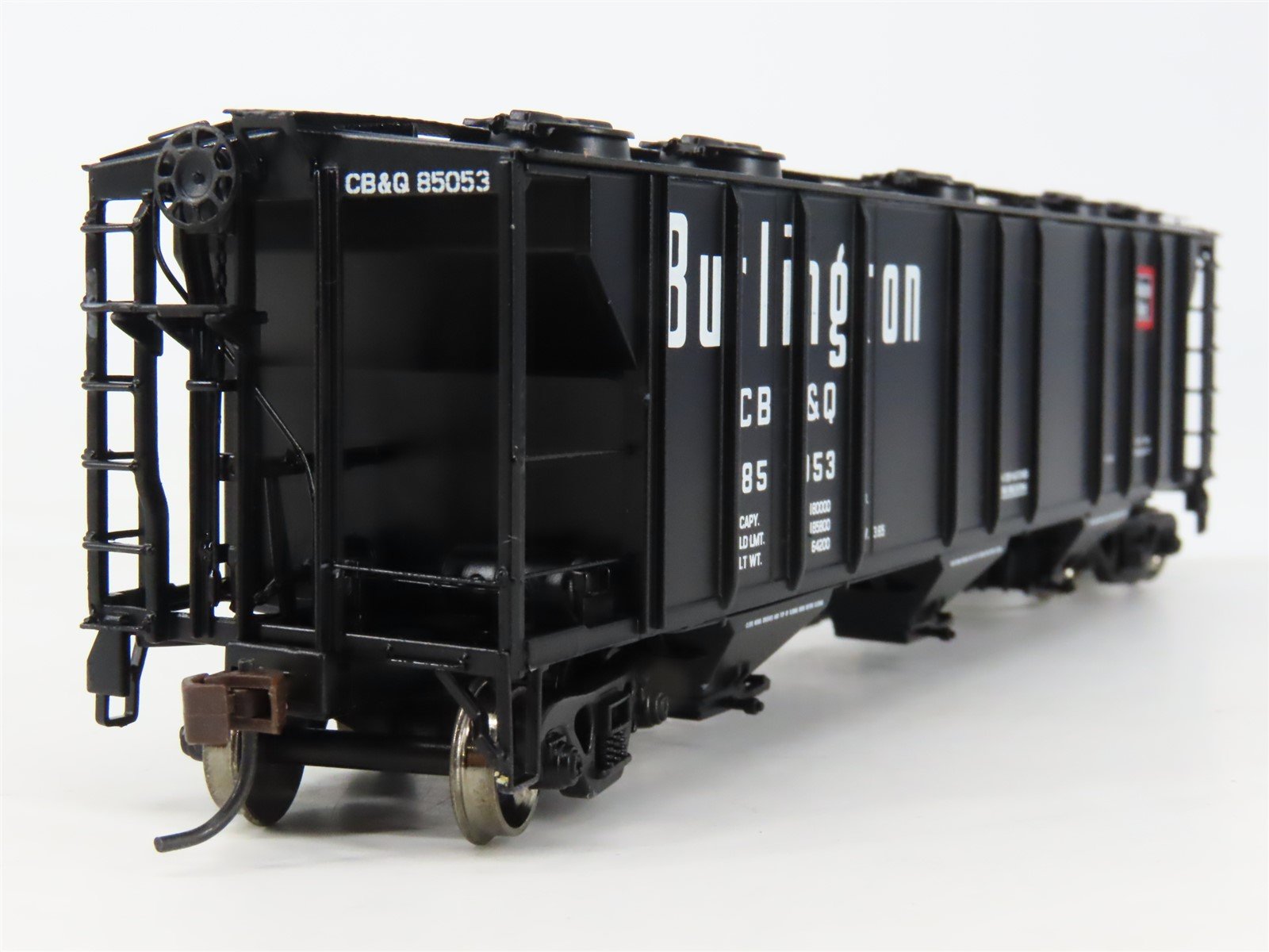 HO Scale Athearn 93756 CB&Q Burlington Route 3-Bay PS 2893 Covered Hopper #85053