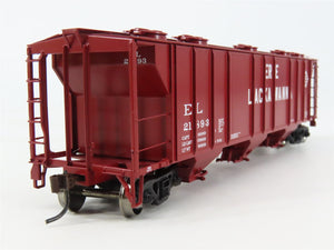 HO Scale Athearn 89030 EL Erie Lackawanna 3-Bay PS 2893 Covered Hopper #21893