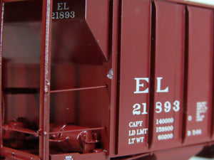 HO Scale Athearn 89030 EL Erie Lackawanna 3-Bay PS 2893 Covered Hopper #21893