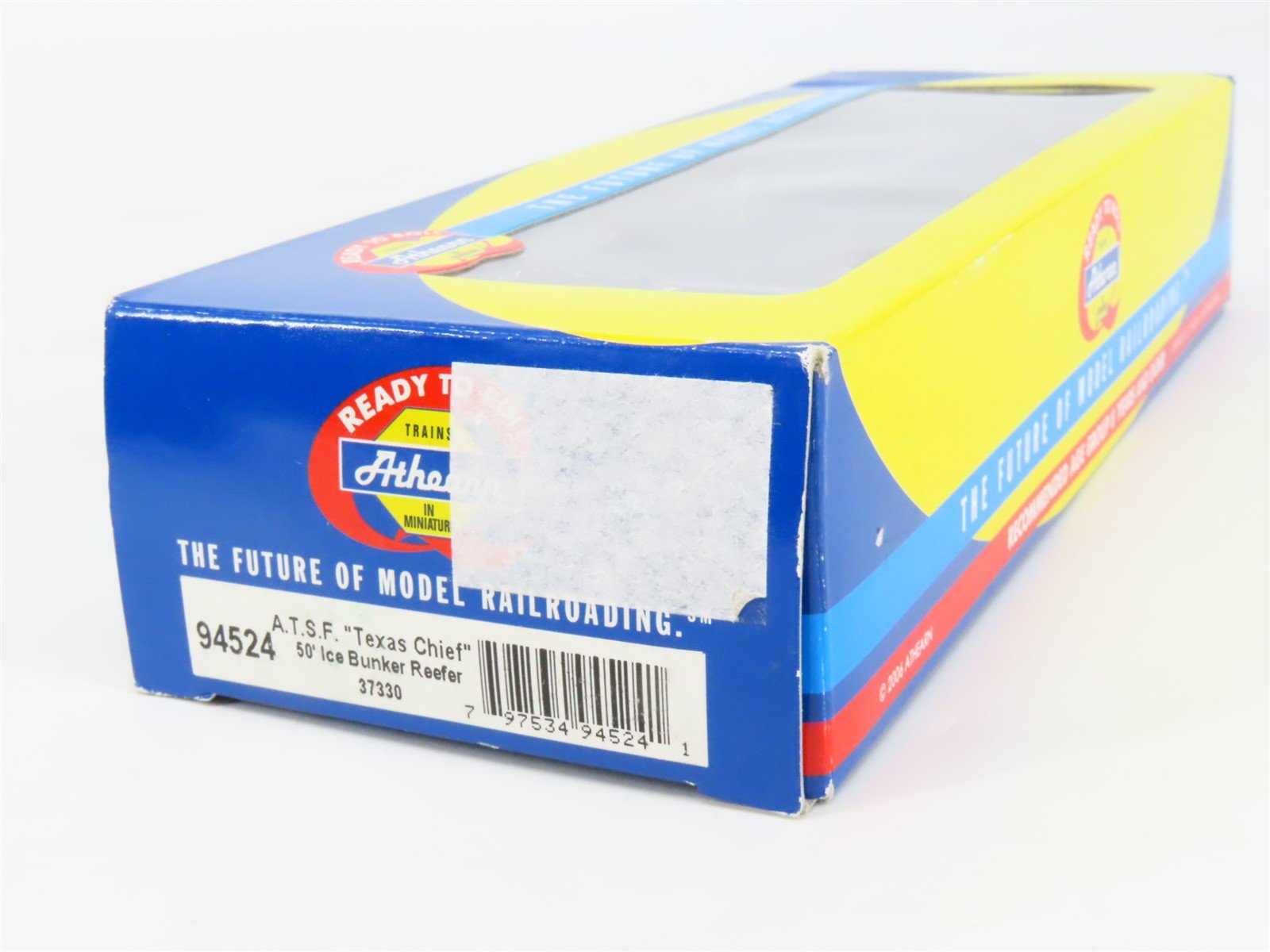 HO Scale Athearn 94524 SFRD ATSF Texas Chief 50' Steel Ice Bunker Reefer #37330