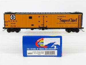 HO Scale Athearn 94521 SFRD ATSF Super Chief 50' Steel Ice Bunker Reefer #37315