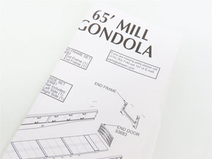 HO Scale Athearn 76506 PRR Pennsylvania 65' Mill Gondola #440614 w/ Load
