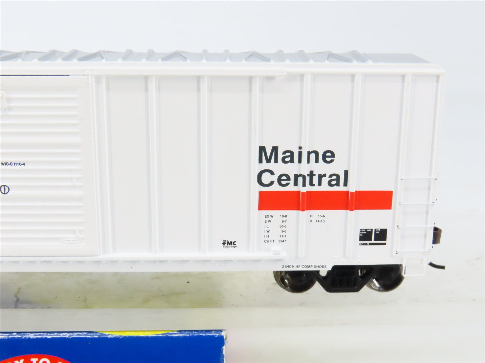 HO Scale Athearn 92517 MEC Maine Central Guilford 50' FMC Box Car #31994