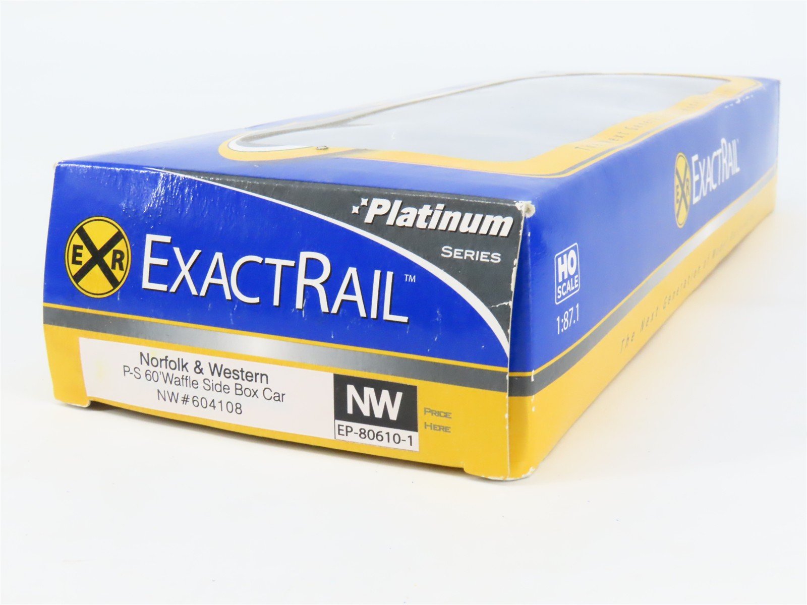 HO Scale ExactRail EP-80610-1 NW Norfolk & Western 60' Box Car 604108 RTR
