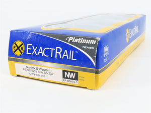 HO Scale ExactRail EP-80610-1 NW Norfolk & Western 60' Box Car 604108 RTR