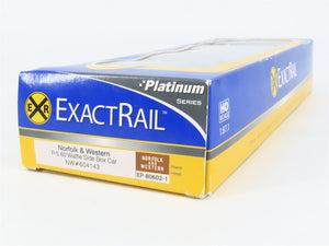 HO Scale ExactRail EP-80602-1 NW Norfolk & Western 60' Waffle Side Box Car RTR