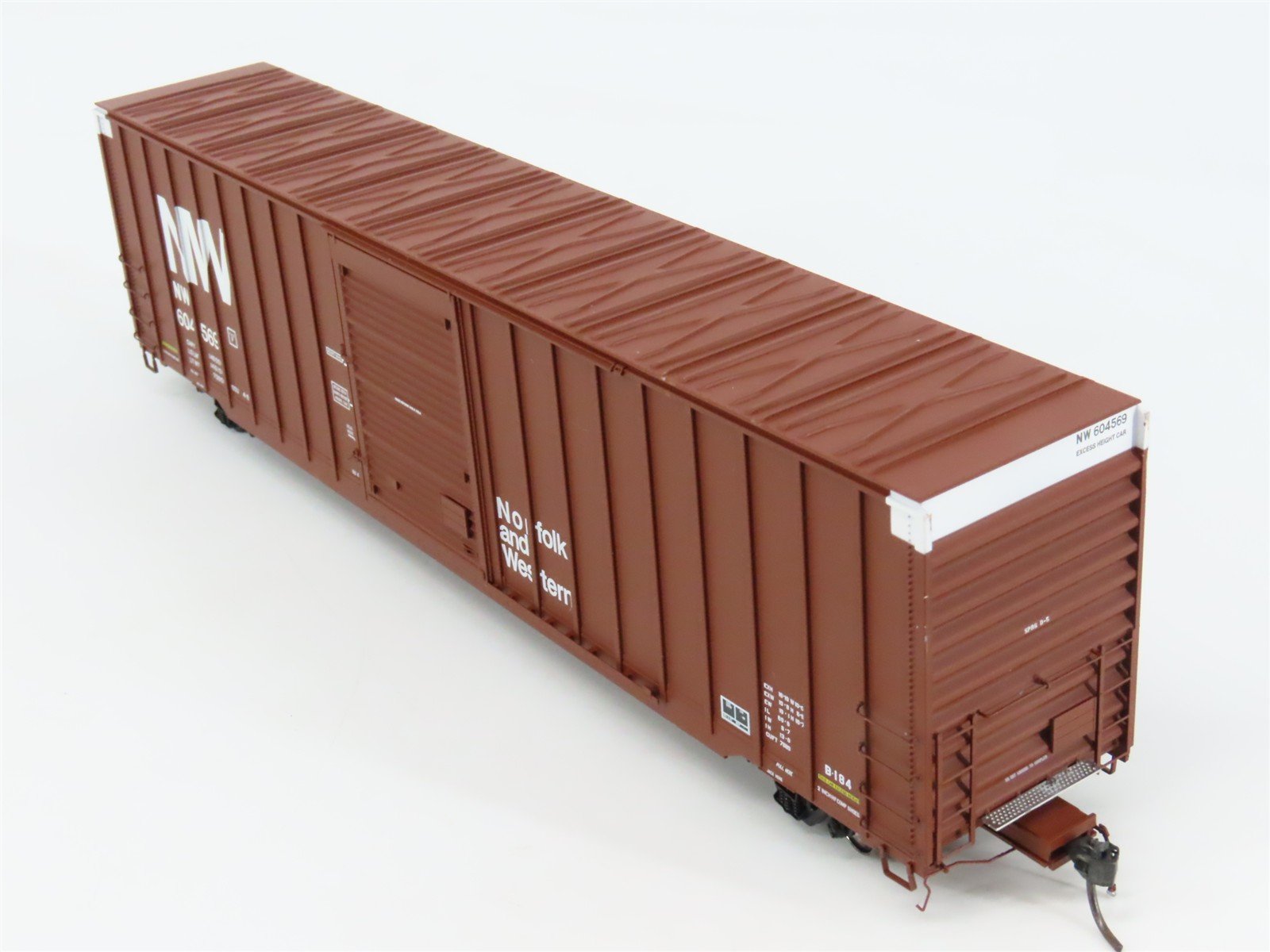 HO Scale ExactRail EP-80411-2 NW Norfolk & Western 60' Box Car 604569 RTR