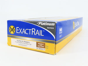 HO Scale ExactRail EP-80602-6 NW Norfolk & Western 60' Waffle Side Box Car RTR
