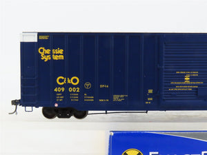 HO Scale ExactRail EP-80402-1 C&O Chessie System 60' Box Car 409002 RTR