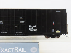 HO Scale ExactRail EP-80303-2 Norfolk & Western 60' Double Plug Door Box Car RTR