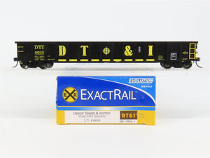 HO Scale ExactRail EE-1902-1 DTI Detroit Toledo & Ironton 52' Gondola 9609 RTR