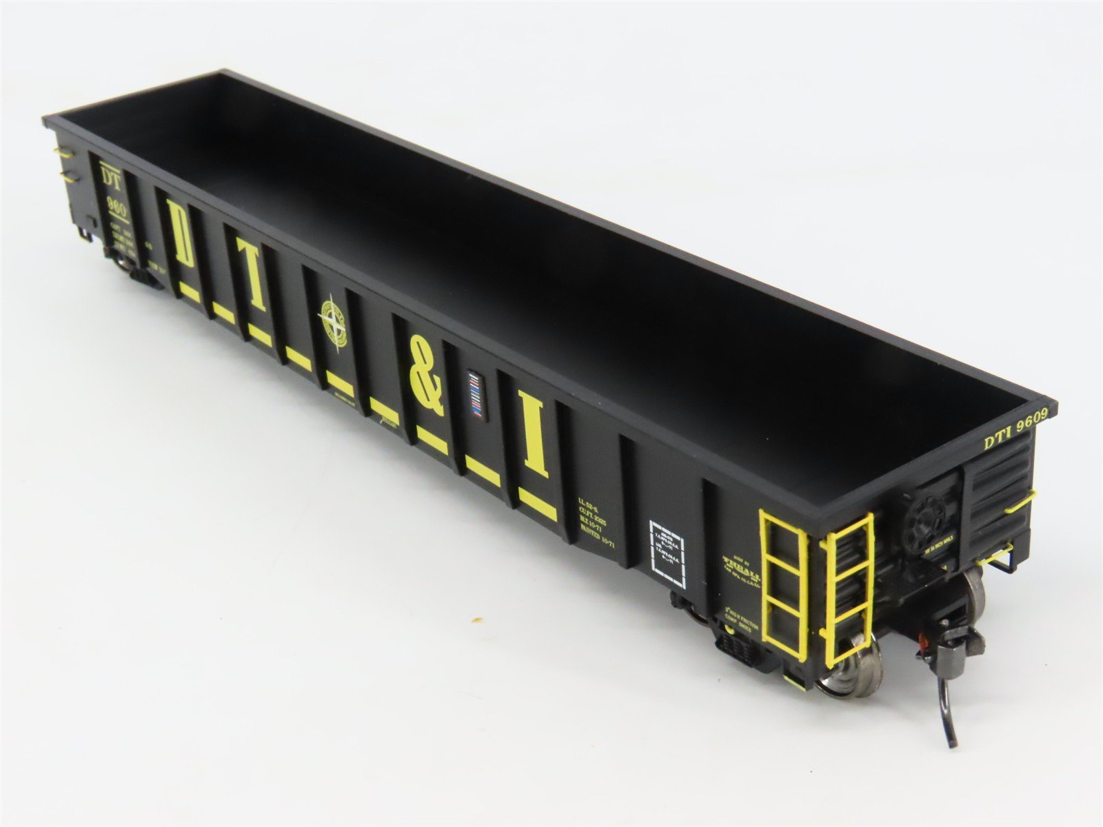 HO Scale ExactRail EE-1902-1 DTI Detroit Toledo & Ironton 52' Gondola 9609 RTR