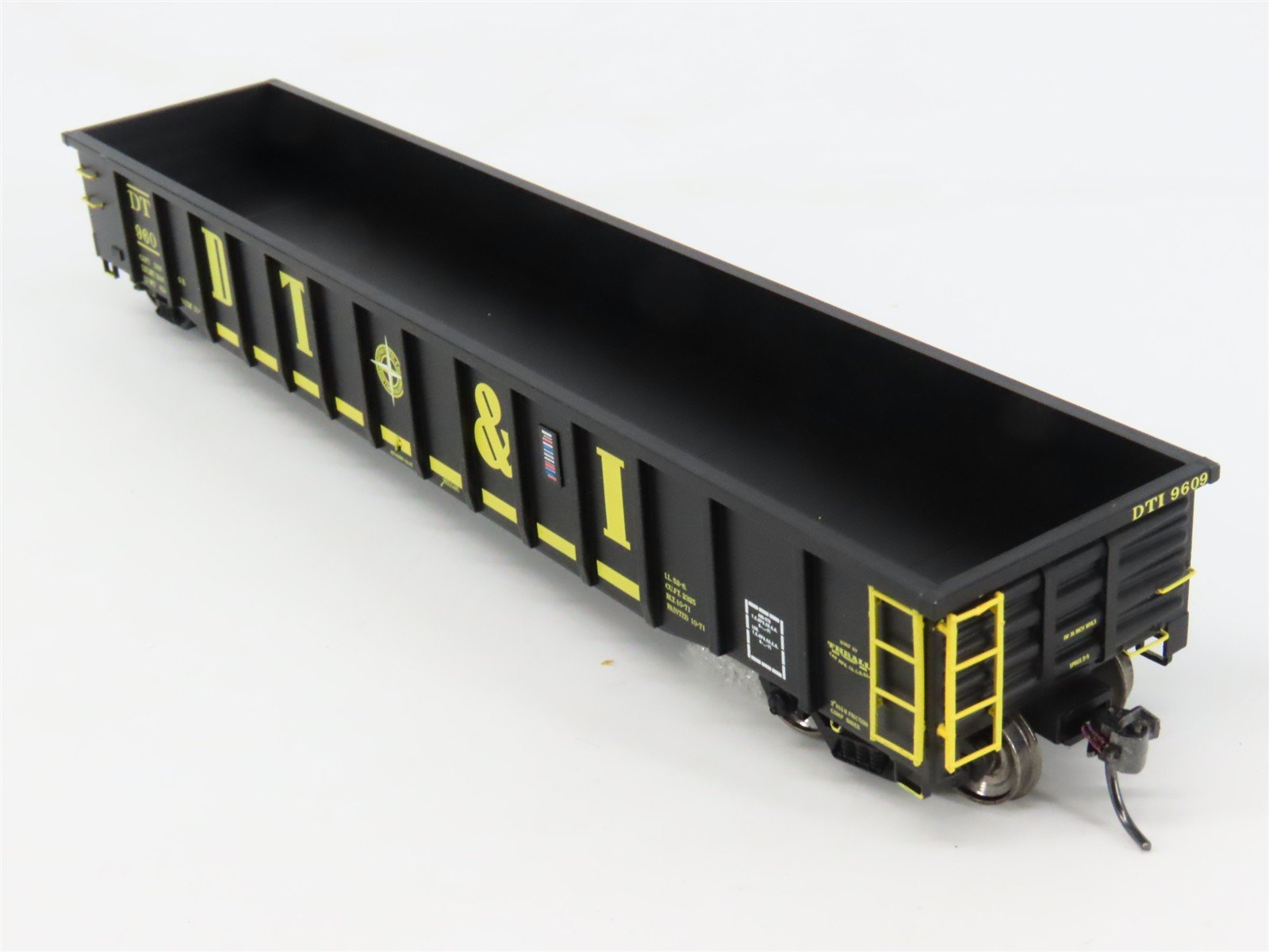 HO Scale ExactRail EE-1902-1 DTI Detroit Toledo & Ironton 52' Gondola 9609 RTR