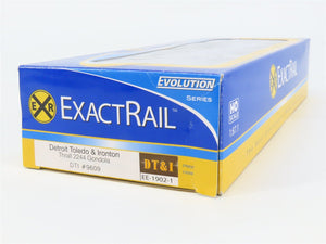 HO Scale ExactRail EE-1902-1 DTI Detroit Toledo & Ironton 52' Gondola 9609 RTR