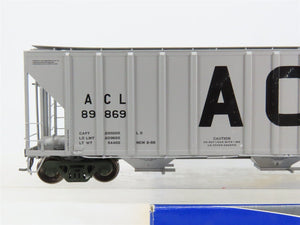 HO Scale ExactRail EP-81001-4 ACL Atlantic Coast Line 3-Bay Covered Hopper RTR
