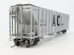 HO Scale ExactRail EP-81001-4 ACL Atlantic Coast Line 3-Bay Covered Hopper RTR