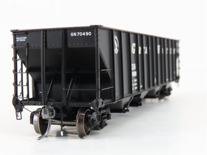 HO Scale ExactRail EP-81456-23 GN Great Northern 4-Bay Hopper 70490 RTR