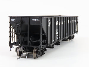 HO Scale ExactRail EP-81456-23 GN Great Northern 4-Bay Hopper 70490 RTR