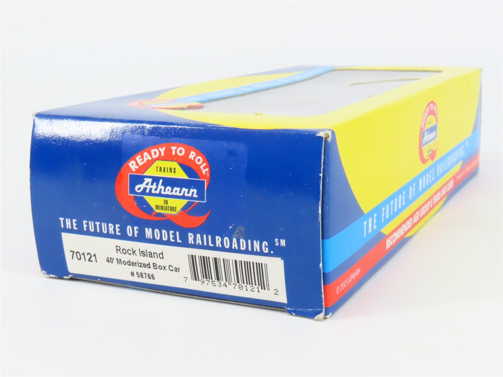 Athearn 70121 Rock Island 40' Box Car 58766 RTR