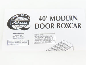 HO Scale Athearn 70123 CP Rail 40' Modernized Box Car 57029 RTR