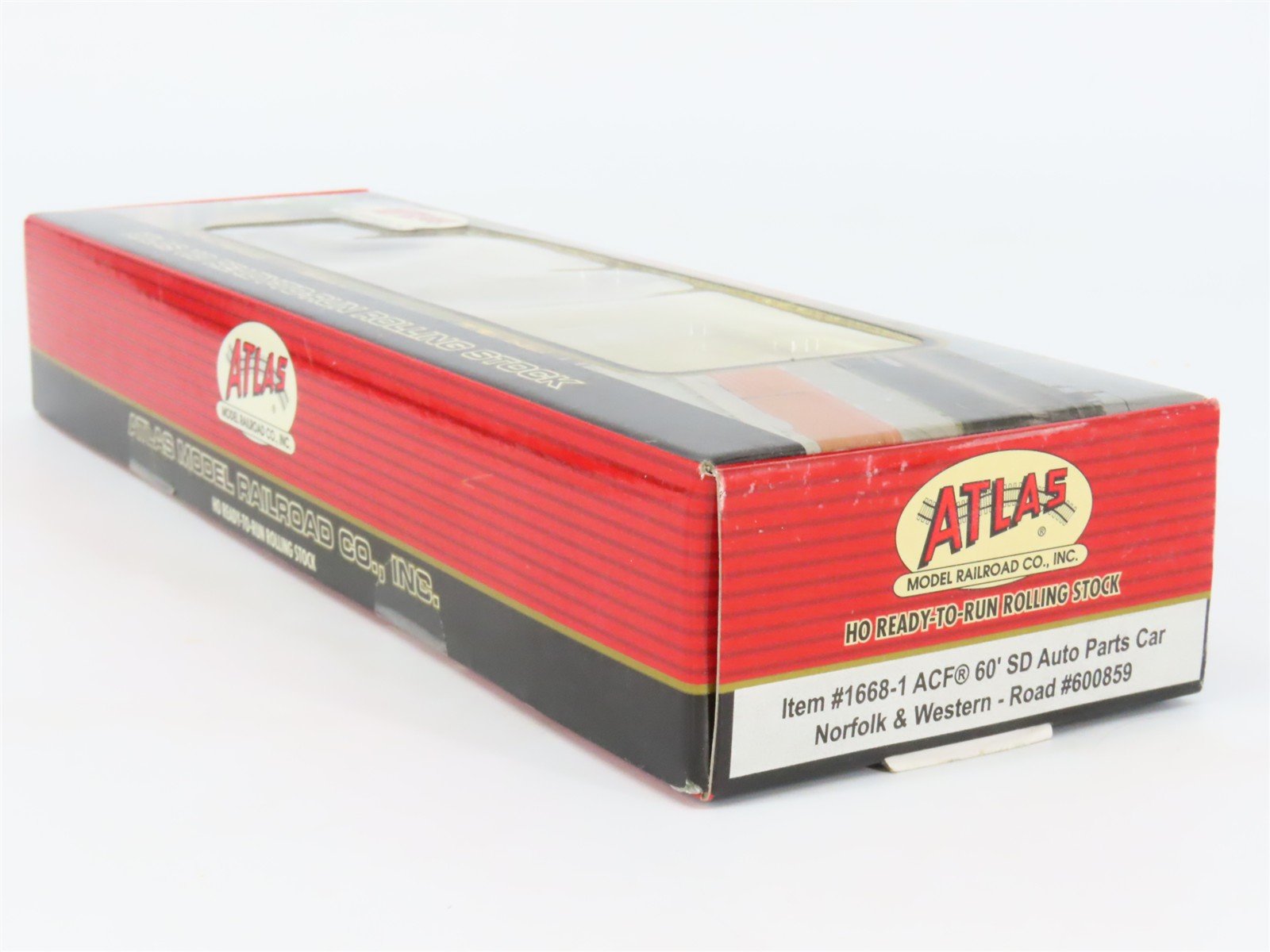 HO Scale Atlas 1668-1 NW Norfolk & Western 60' SD Auto Parts Box Car 600859 RTR