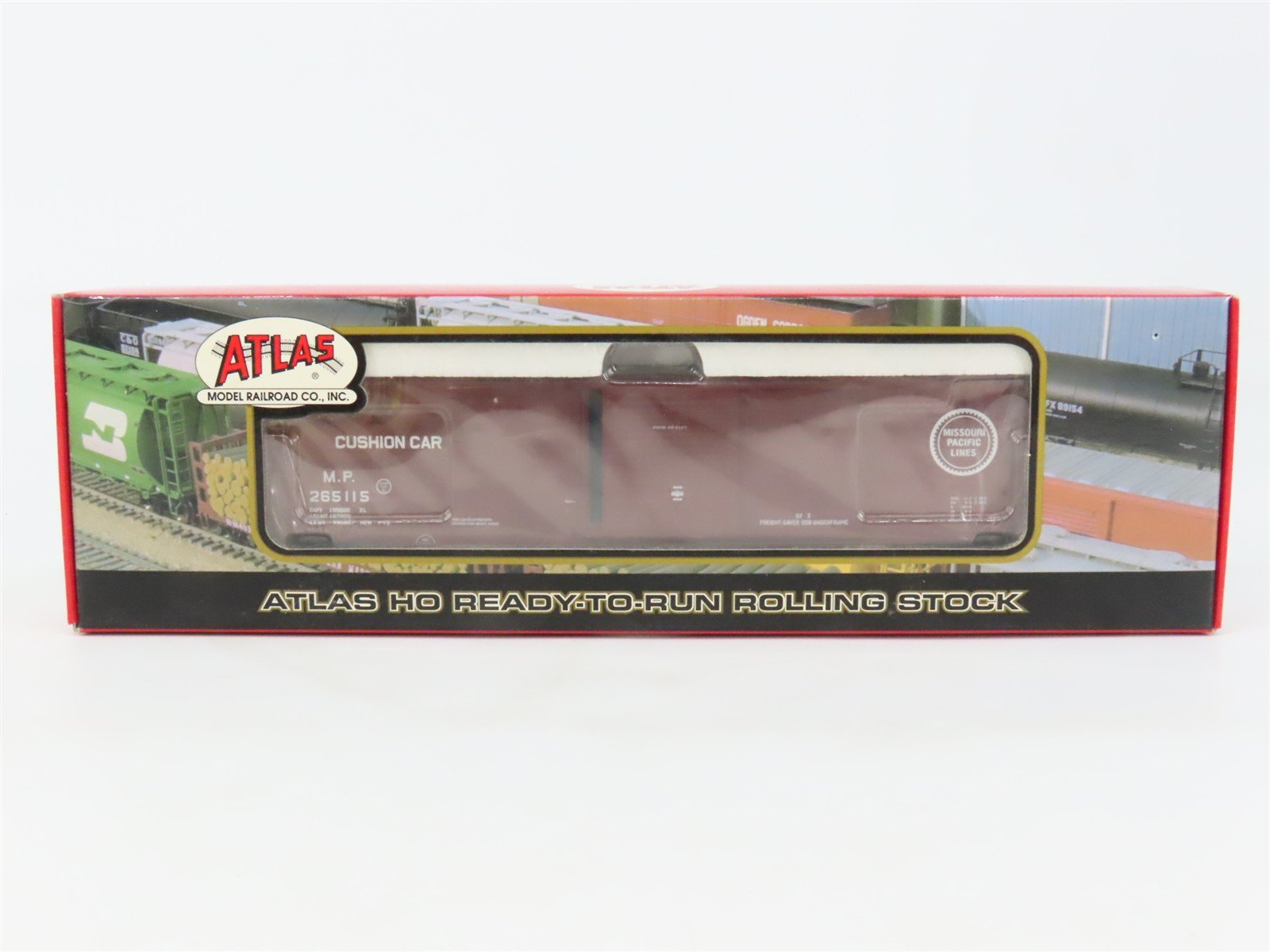 HO Scale Atlas 1666-2 MP Missouri Pacific 60' Box Car 265115 RTR