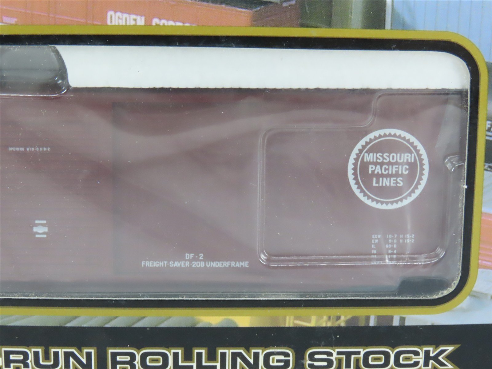 HO Scale Atlas 1666-2 MP Missouri Pacific 60' Box Car 265115 RTR