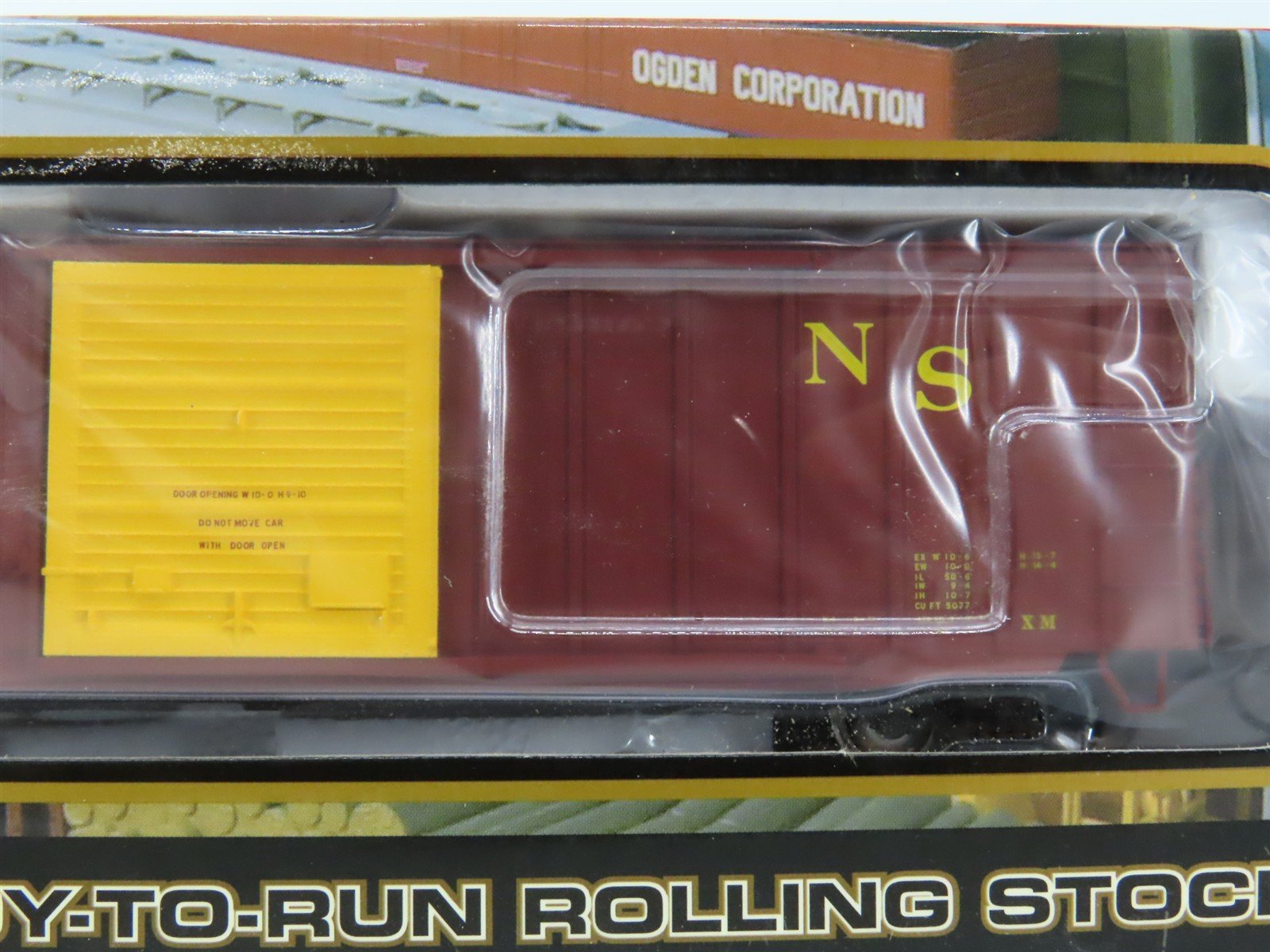 HO Scale Atlas 1354-3 NS Norfolk Southern 50' Precision Design Box Car 2101 RTR