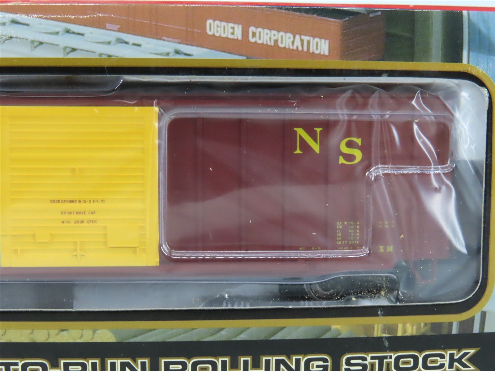 HO Scale Atlas 1354-4 NS Norfolk Southern 50' Box Car 2137 RTR