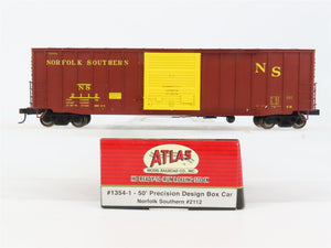HO Scale Atlas 1354-1 NS Norfolk Southern 50' Box Car 2112 RTR