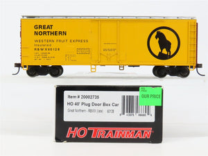 HO Scale Atlas 20002735 RBWX Great Northern 40' Plug Door Box Car 60128 RTR