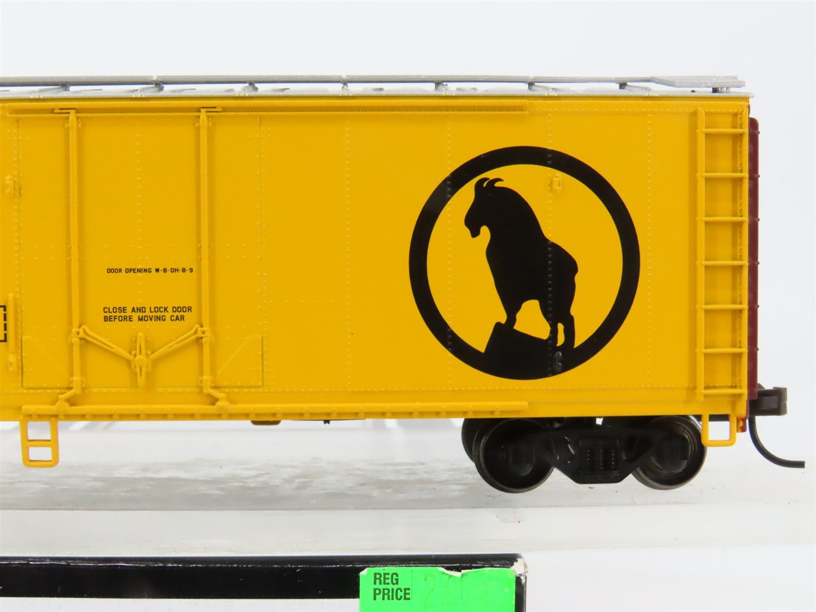 HO Scale Atlas 20002735 RBWX Great Northern 40' Plug Door Box Car 60128 RTR
