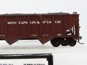HO Scale Atlas 20001861 MSTL Minneapolis & St. Louis 3-Bay Hopper 67031 RTR