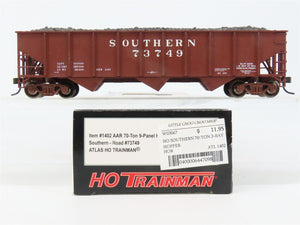 HO Scale Atlas 1402 SOU Southern 3-Bay Hopper 73749 RTR