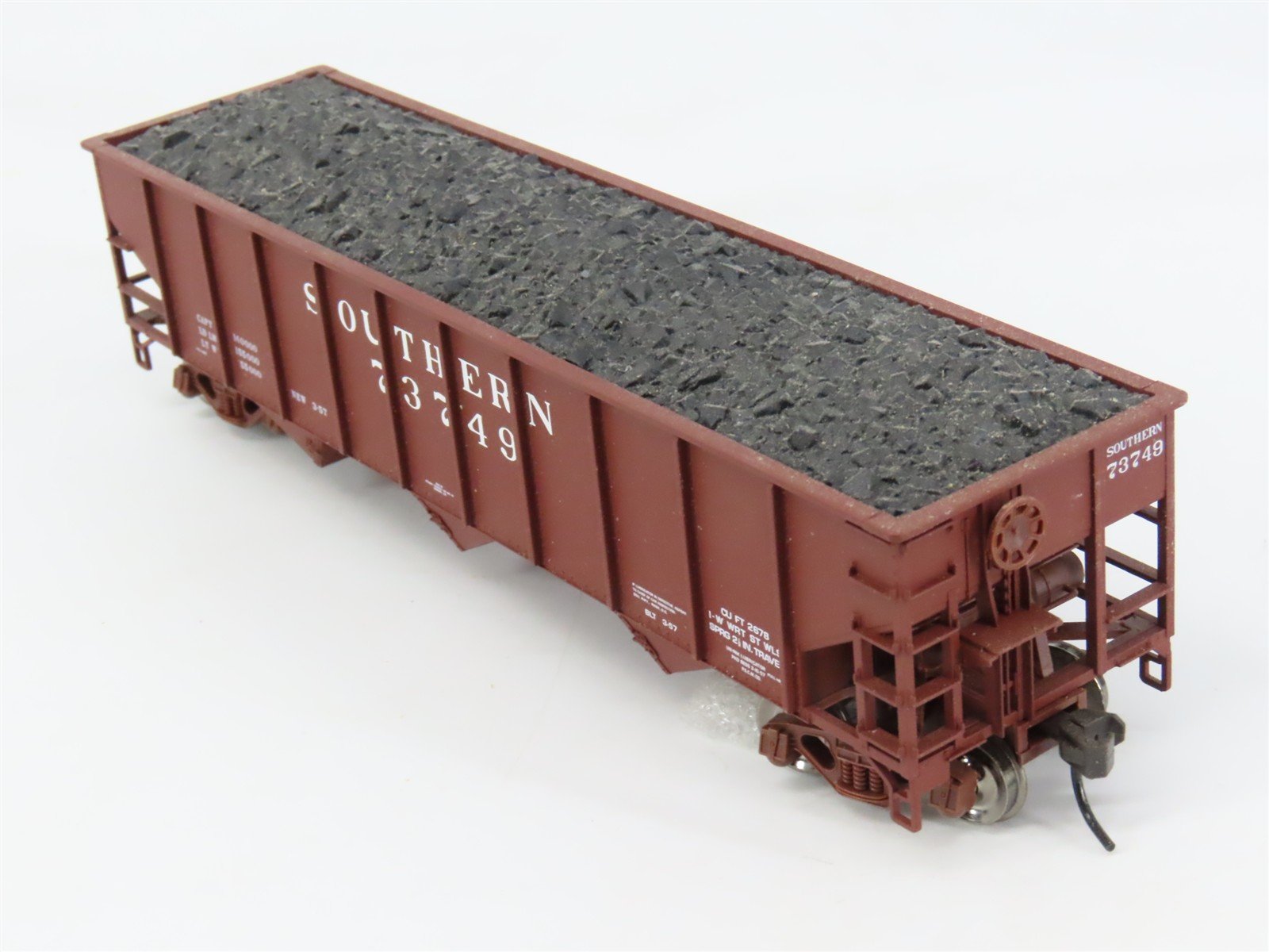 HO Scale Atlas 1402 SOU Southern 3-Bay Hopper 73749 RTR