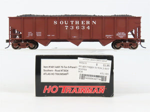 HO Scale Atlas 1401 SOU Southern 3-Bay Hopper 73634 RTR