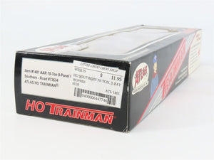 HO Scale Atlas 1401 SOU Southern 3-Bay Hopper 73634 RTR