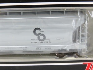 HO Scale Atlas 20000470 C&O Chesapeake & Ohio 3-Bay Covered Hopper 601364 RTR
