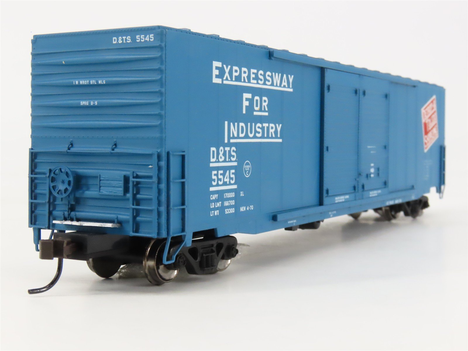 HO Scale Atlas 20000676 D&TS Detroit & Toledo Shore Line 60' Box Car 5545 RTR