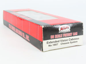 HO Scale Atlas 1907 C&O Chessie System Extended Vision Caboose 903295 RTR