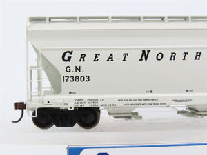 HO Scale Athearn ATH93979 GN Great Northern 2-Bay Covered Hopper 173803 RTR