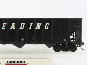HO Scale PROTO 1000 920-237012 RDG Reading 3-Bay Hopper 41682 RTR
