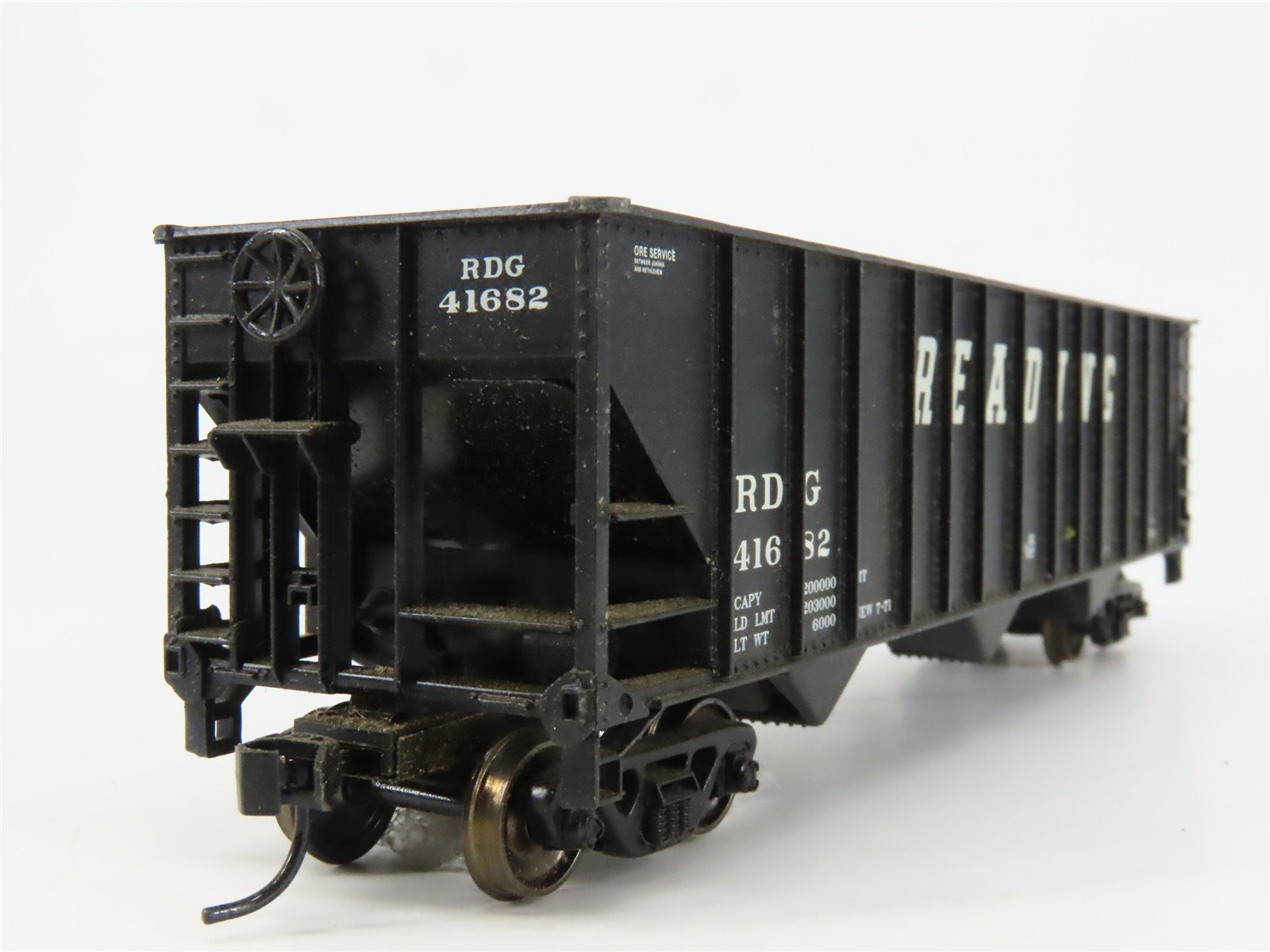 HO Scale PROTO 1000 920-237012 RDG Reading 3-Bay Hopper 41682 RTR