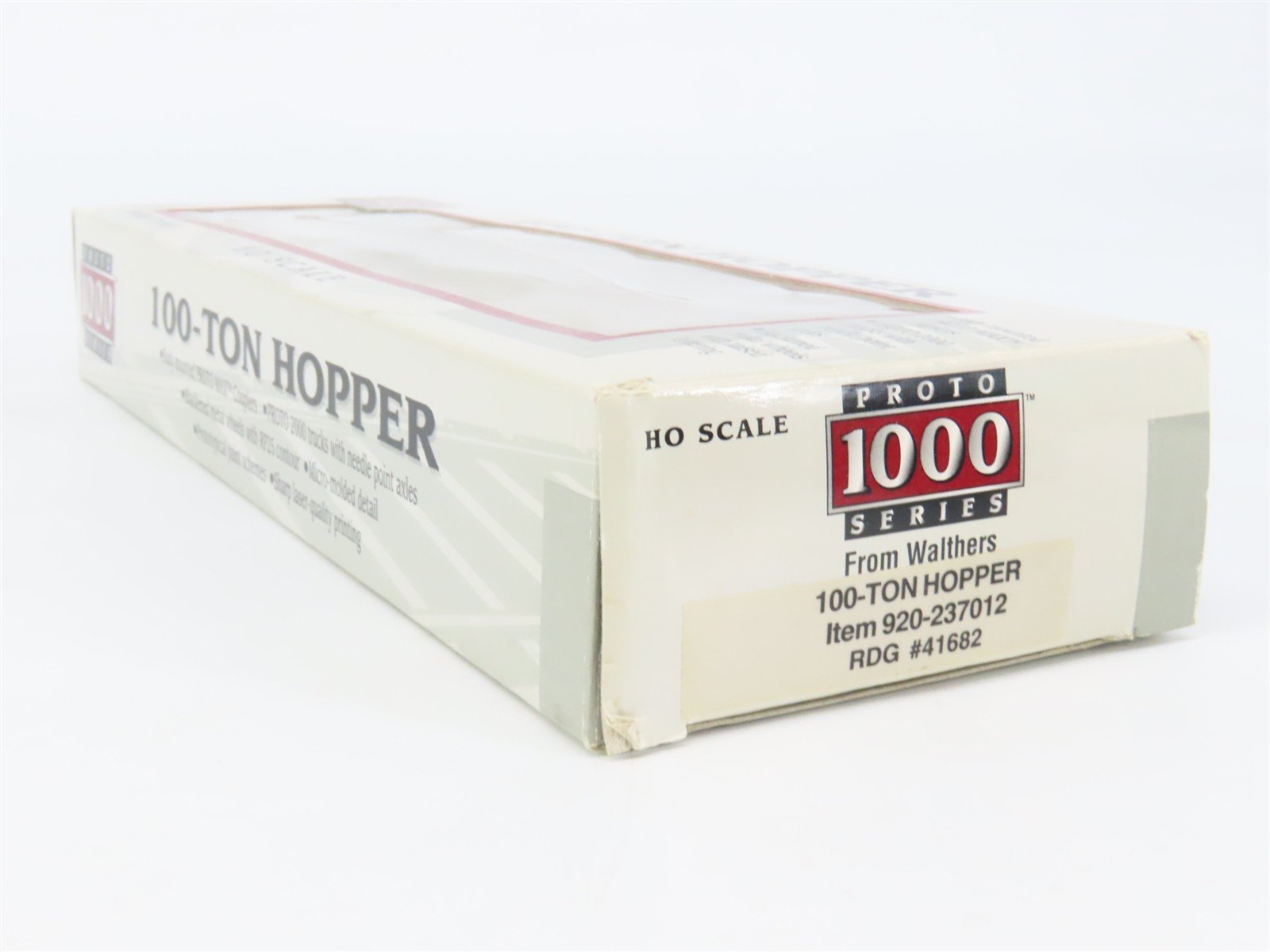 HO Scale PROTO 1000 920-237012 RDG Reading 3-Bay Hopper 41682 RTR