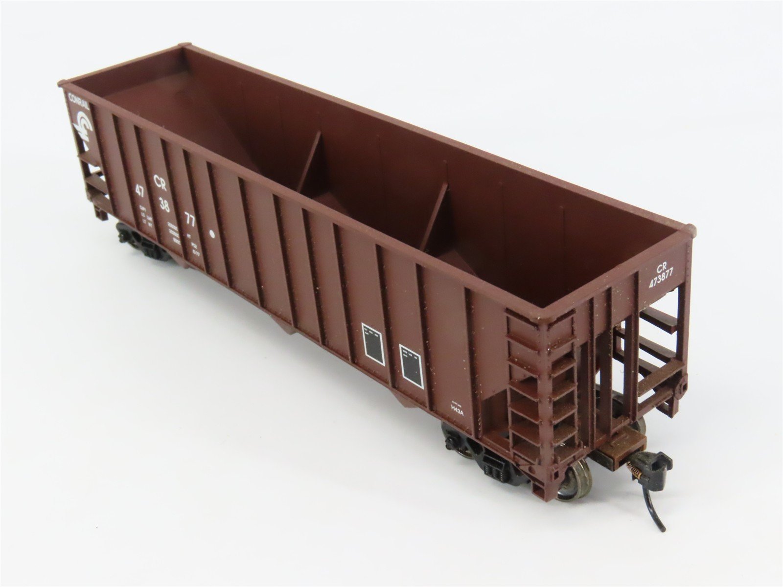 HO Scale PROTO 1000 920-37013 CR Conrail 100-Ton Hopper 473877 RTR
